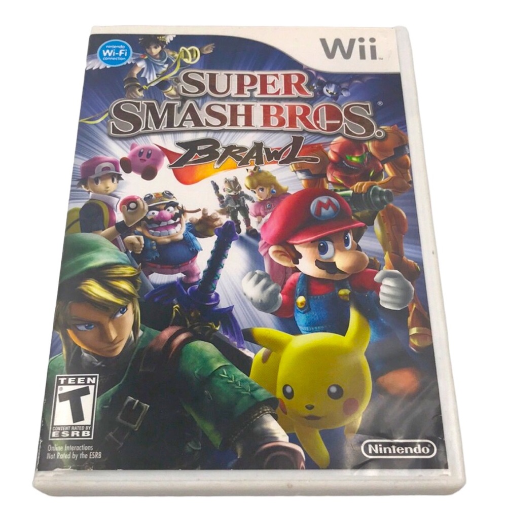 Nintendo Wii: Super Smash Bros. Brawl Video Game - Picture 1 of 7